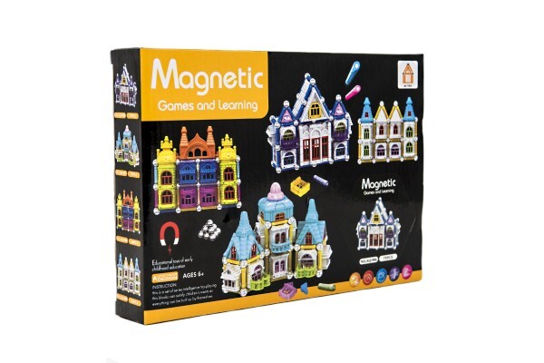 Magnetická stavebnica domček 75ks