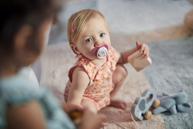 Philips AVENT Sucette Ultra air animal 6-18m fille 2 pcs