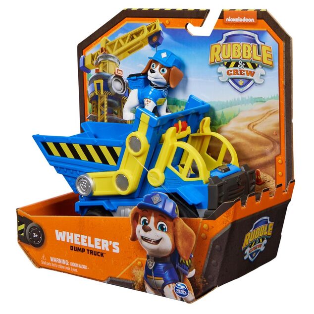 Paw Patrol Rubble &amp; crew základné vozidlo Wheeler