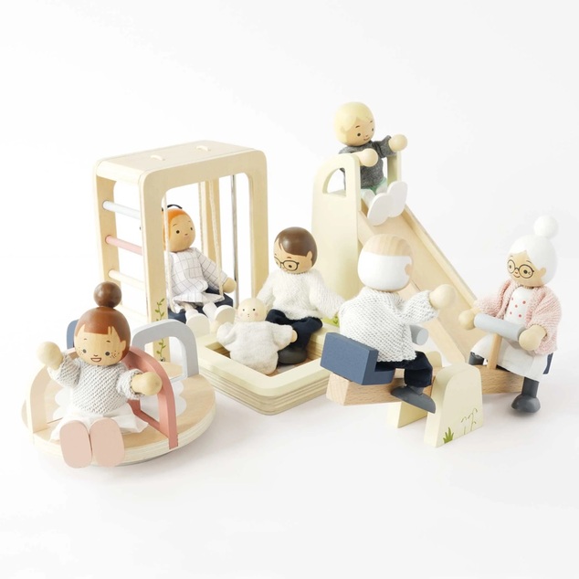 Le Toy Van Conjunto de parque infantil para muñecas