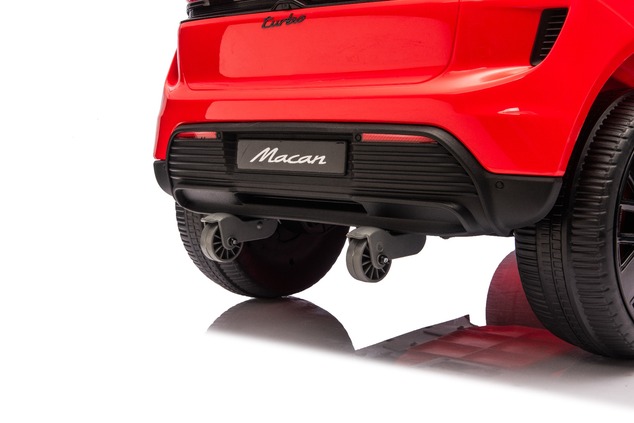 Elektrické autíčko Porsche Macan 12V s pohonom zadných kolies a licenciou (Jednomiestne),