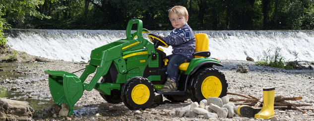 Peg Pérego John Deere Ground Loader 12V - 330W zelená