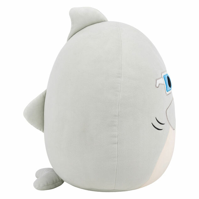 Squishmallows Šedý žralok s popcornom Gordon, 35 cm