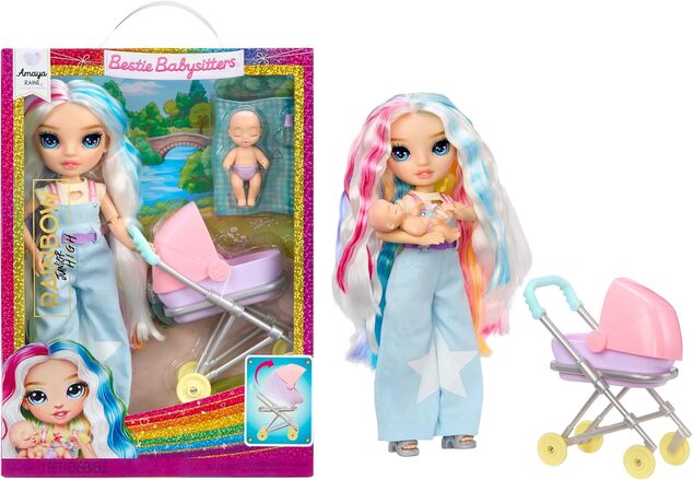 Rainbow High Junior Fashion poupée nourrice - Amaya