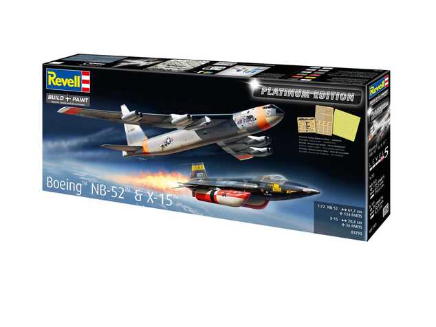 Maquette en plastique avion 03793 - B-52D Stratofortress "Édition Platine" (1:72)