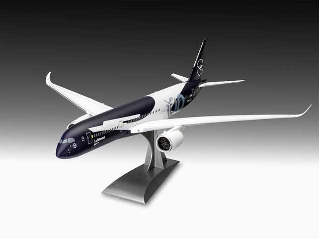 Geschenk-Set Flugzeug 05612 - A350-900 - Lufthansa (100. Jahrestag) (1:144)