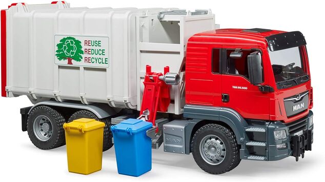 BRUDER 03761 MAN TGS Smetiarske auto