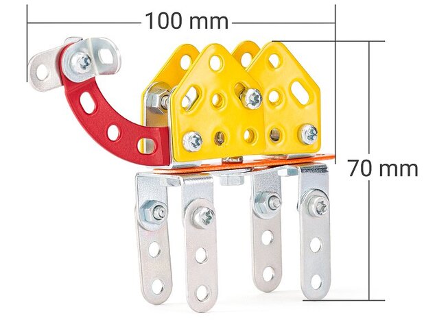 Merkur - Mini ZOO - Ťava, 45 dielikov