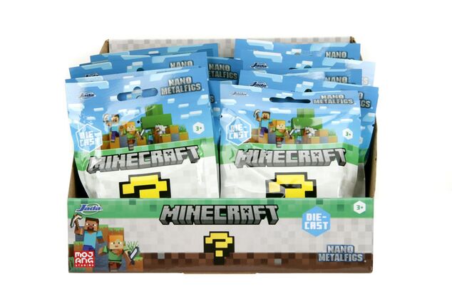 Minecraft Nanofigurka v sáčku, 13 druhov