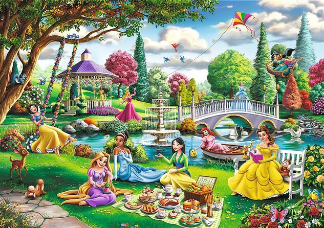 Trefl Puzzle 1000 Premium Plus Disney Prinzessinnen