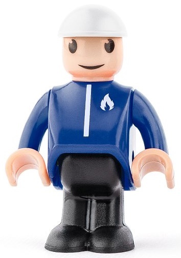 Woody Autíčka k dráhe - Hasiči, 4ks