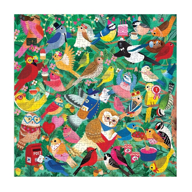 Mudpuppy Puzzle Vtáčí svet 500 dielikov