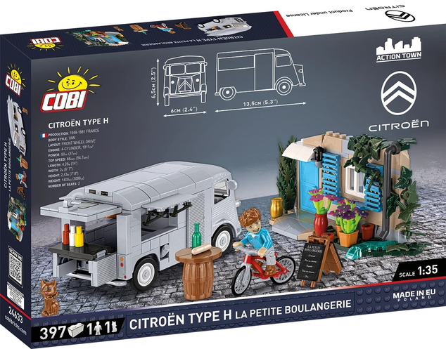 Cobi Citroën Type H (1947-1981) "La Petite Boulangerie" 1:35