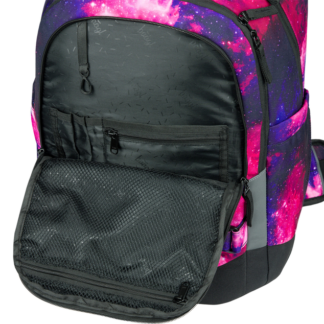 BAAGL Školský batoh Skate Max Galaxy