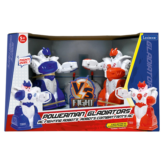 Lexibook Powerman Gladiators – bojujúci roboti na diaľkové ovládanie