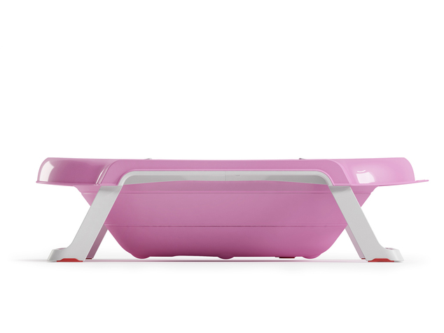 OK BABY Vanička skladacia protišmyková Onda Slim 0–12m Pink