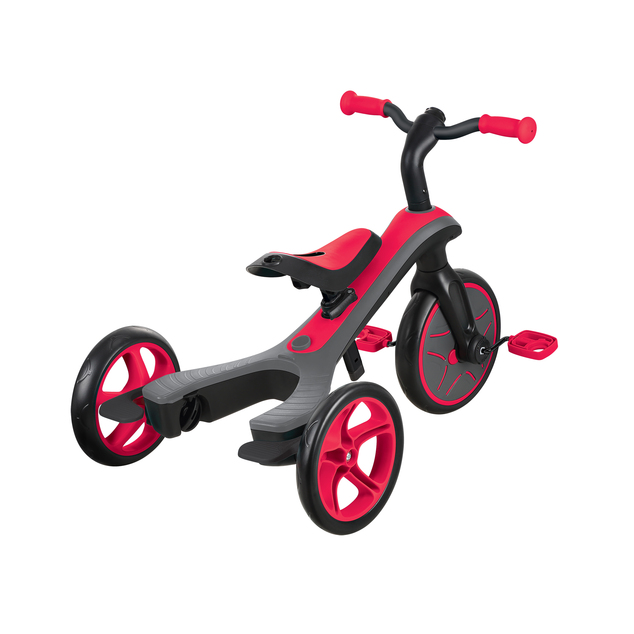 Globber Detská Trojkolka 4v1 - New Red