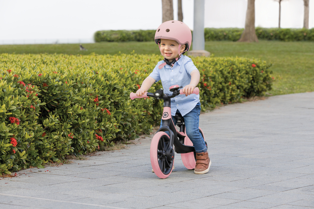 Globber odrážadlo GO BIKE ELITE DUO- PASTEL PINK