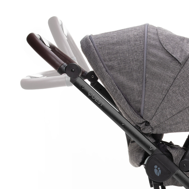 Kinderwagen Quest, Tornado Grau/Schwarz