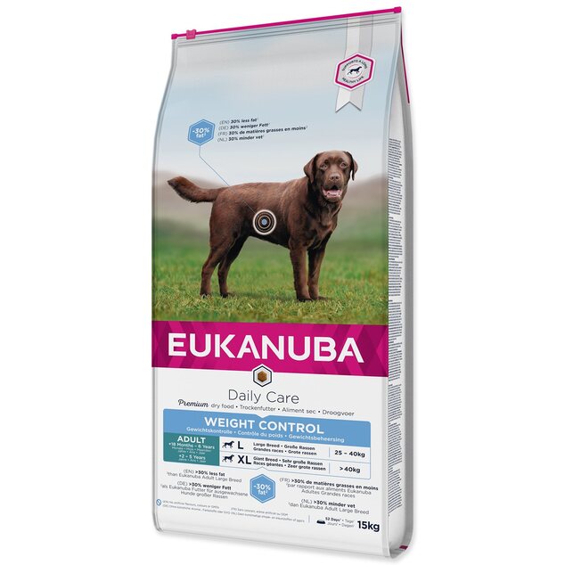Euk Adult Large &amp; Giant Weight Control 15kg