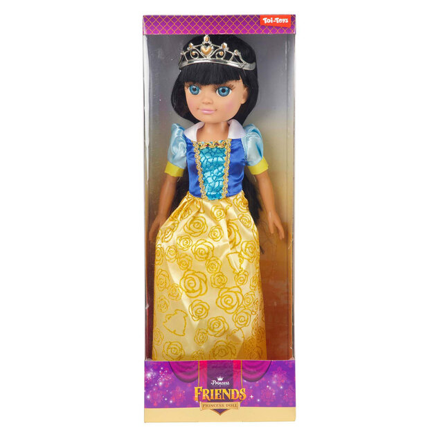 Bábika princezná plast 38cm