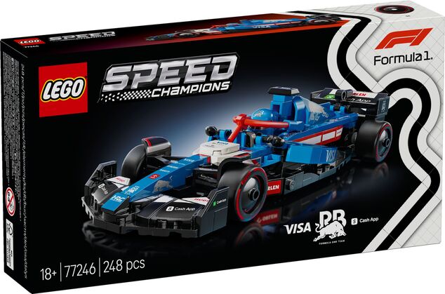 LEGO® Speed Champions 77246 Pretekárske auto Visa Cash App RB VCARB 01 F1®