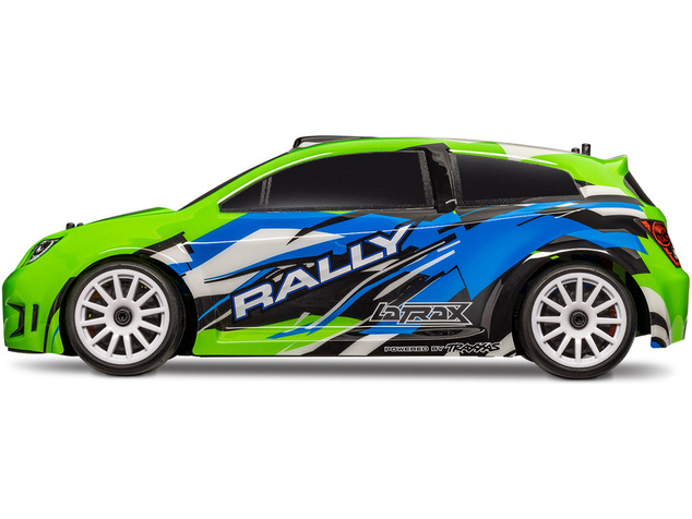 Traxxas Rally 1:18 4WD RTR červené