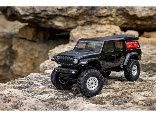Axial SCX24 Jeep Gladiator 1:24 4WD RTR čierny
