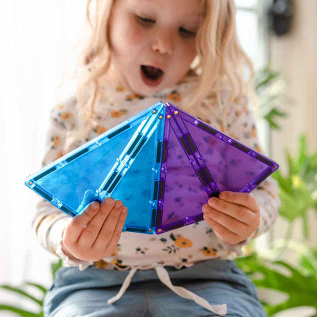 CONNETIX® Rainbow Geometry Pack magnetická stavebnica 30 ks