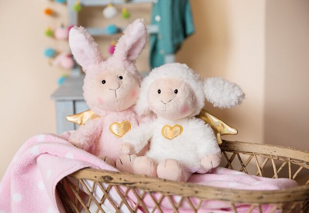 NICI plyš Anděl Ovečka La La Bunnie 30cm, dárkové balení