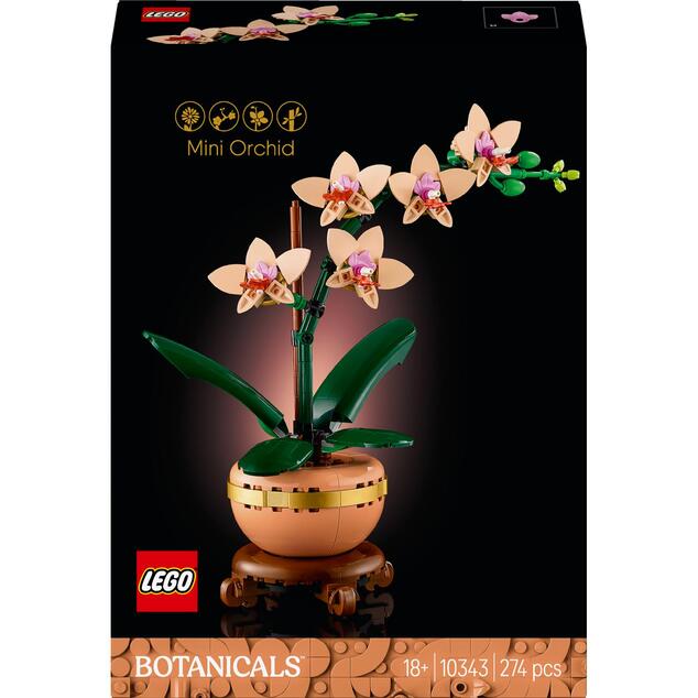 LEGO® Botanicals 10343 Miniatúrna orchidea