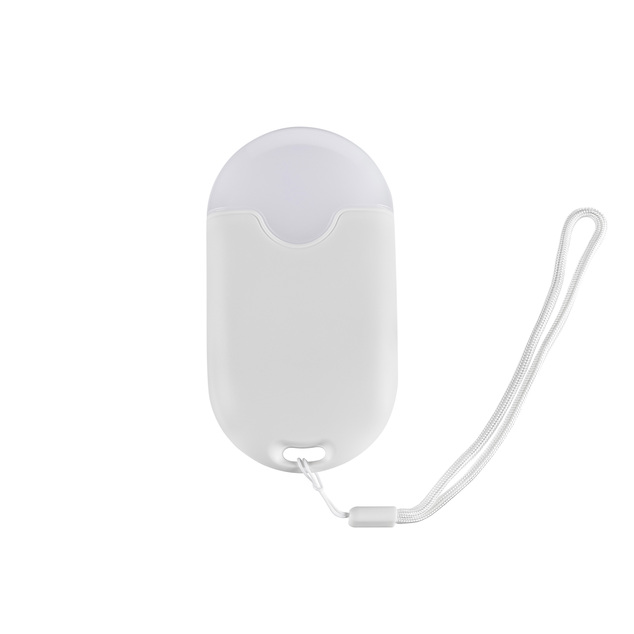 Prenosný pripínací modul so svetlom LED, bielym šumom a zvukmi, White