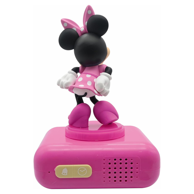 Lexibook Wecker mit 3D-Nachtlicht Minnie Maus