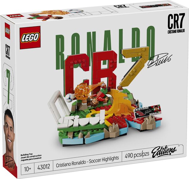 LEGO® Editions 43012 Cristiano Ronaldo – Momenti stellari del calcio