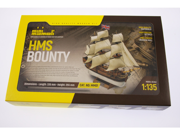 MINI MAMOLI HMS Bounty 1:135 kit