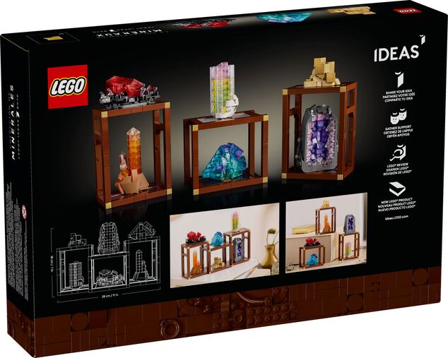 LEGO® Ideas 21362 Sbírka minerálů