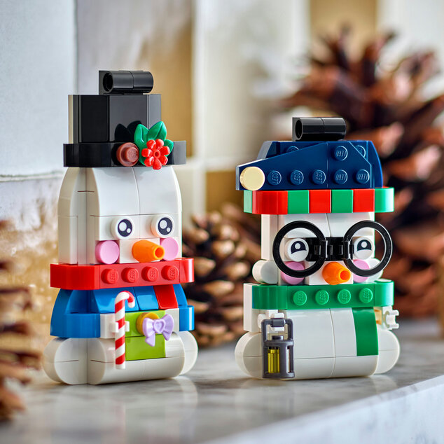 LEGO® 40812 Dekorative Schneemänner