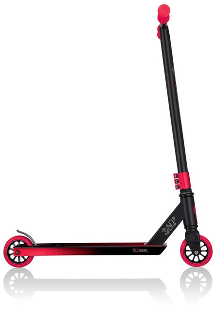 Globber Freestyle Kolobežka STUNT SCOOTER GS 360 Black / Red