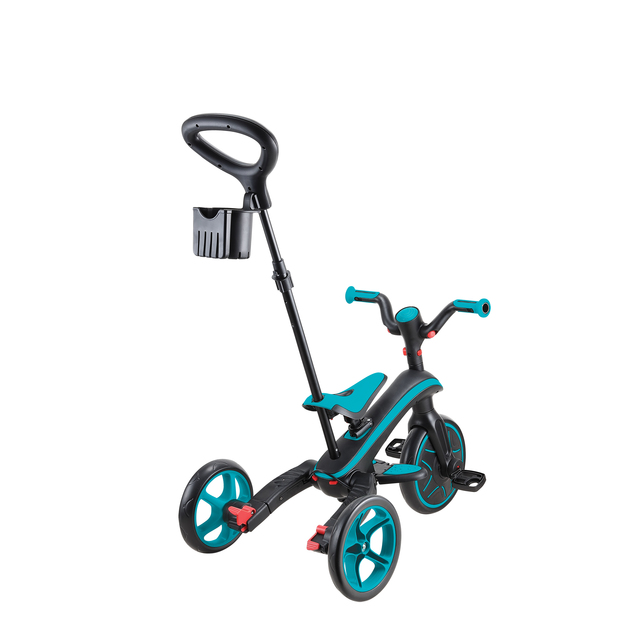 Globber detská trojkolka skladacia 4v1 - Teal