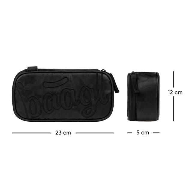 BAAGL Školský peračník etui Onyx