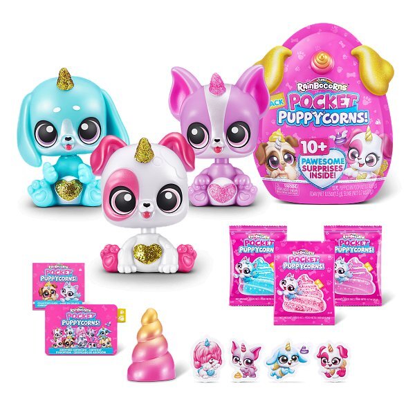 Zuru Rainbocorns: Mini Hund - 3er-Pack