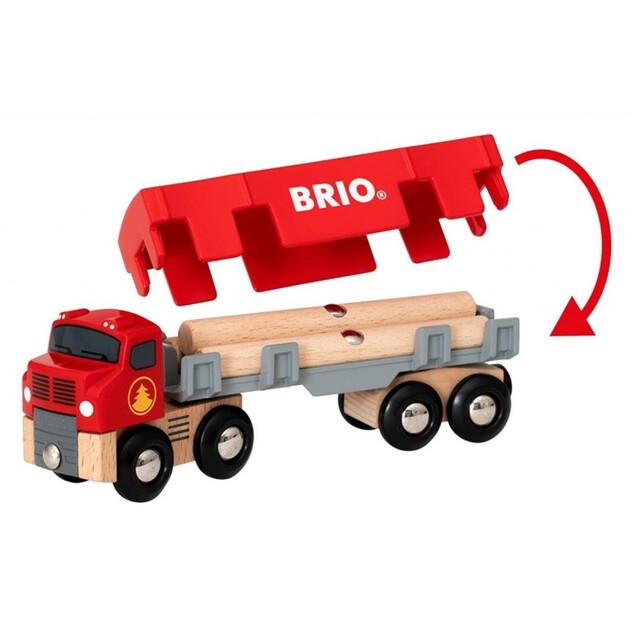 Brio Ťahač s drevom