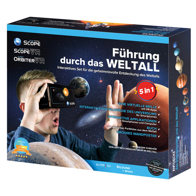 Bino Führung durch das WELTALL DE