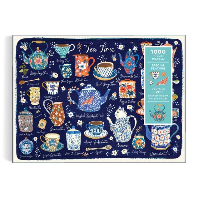Galison Puzzle Teezeit 1000 Teile