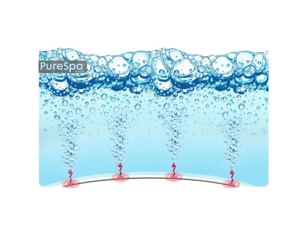 Bestway 6001D Lay-Z-Spa® Miami AirJet™ pezsgőfürdő 6 személyre (Energiatakarékos) 196 x 66 cm
