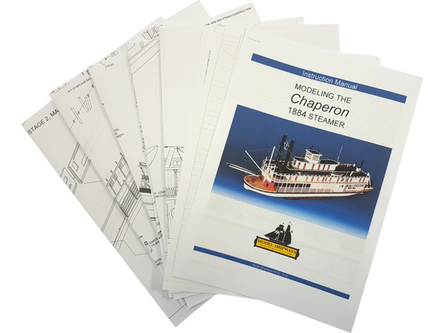 Model Shipways Chaperon 1884 set