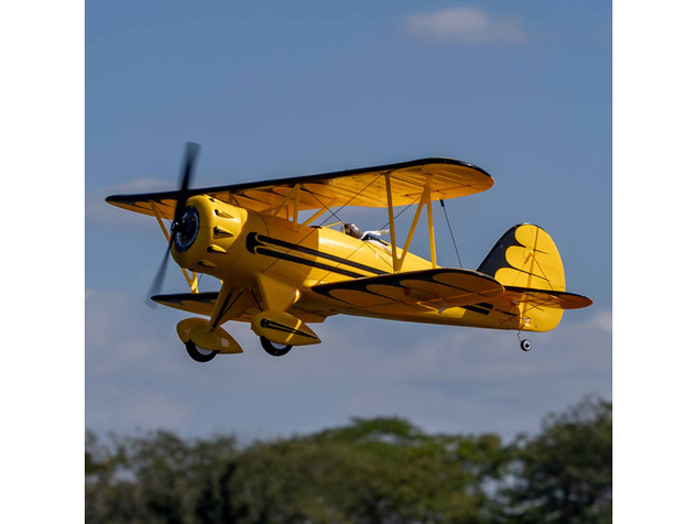E-flite Waco 0.55m SAFE Select BNF Basic žlté