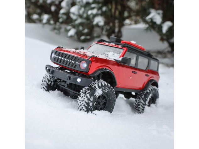 Axial SCX24 Ford Bronco 2021 1:24 4WD RTR červený