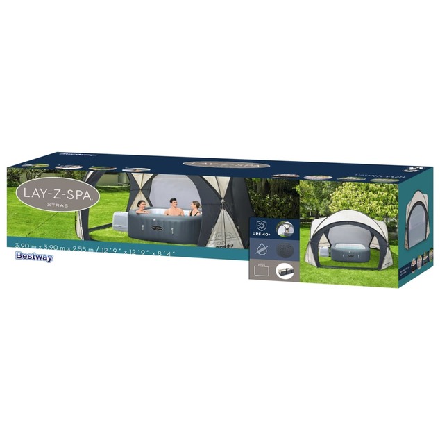 Zastrešenie Bestway Lay-Z-Spa 603050 Dome Pavilion 390 x 390 x 255 cm