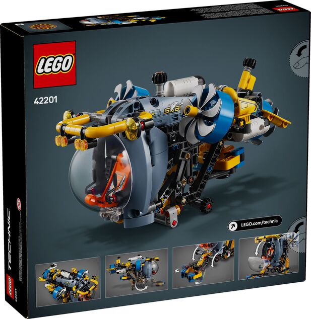 LEGO® Technic 42201 Hlbokomorská výskumná ponorka
